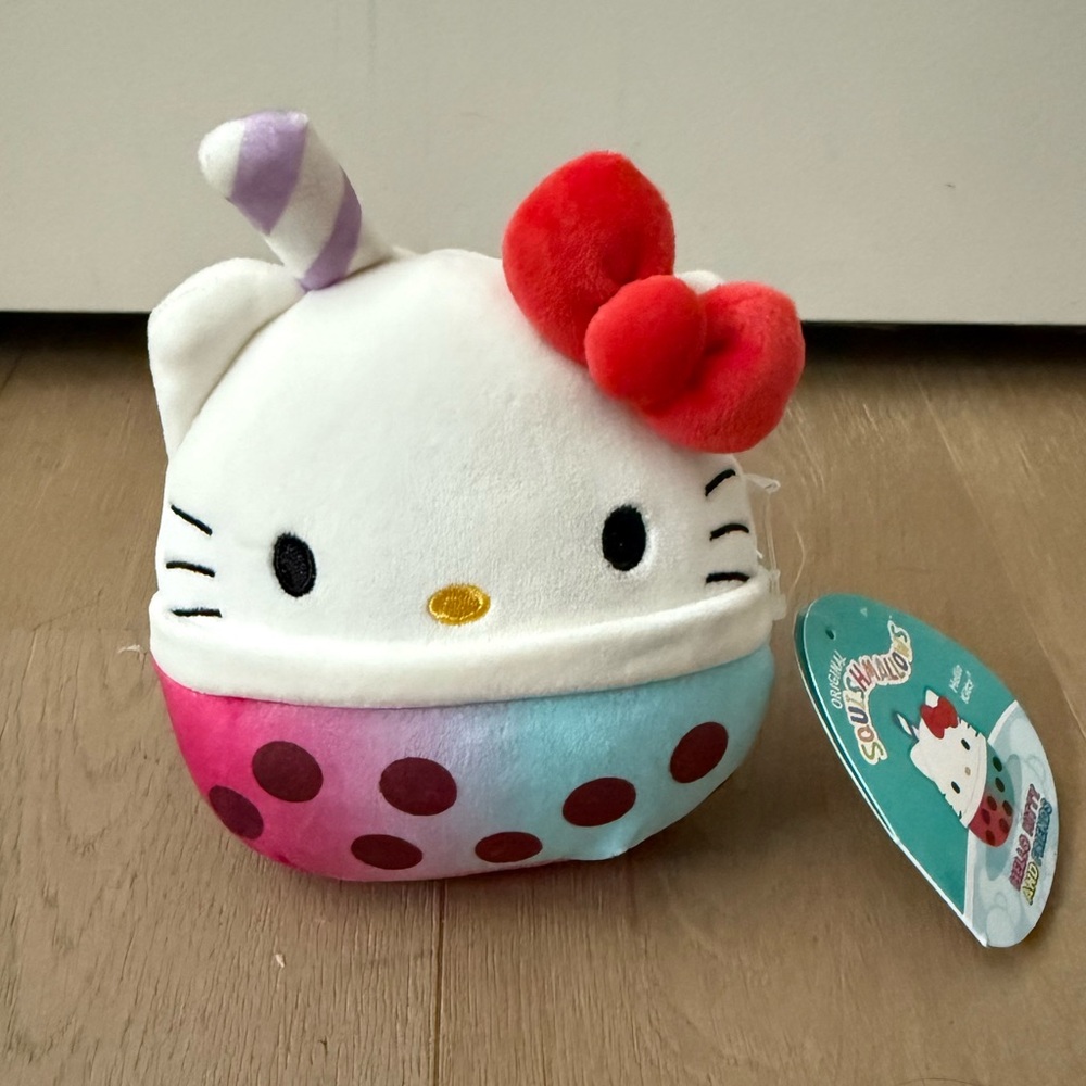 Squishmallows Hello Kitty And Friends Boba 5-in Mini Plush
